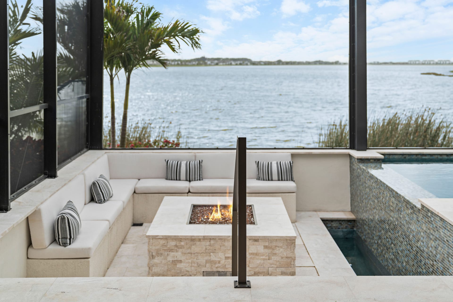 Pool renovation and resurfacing on Casey Key, FL - Swim Inc. brings mid-century island homes up to current coastal standards