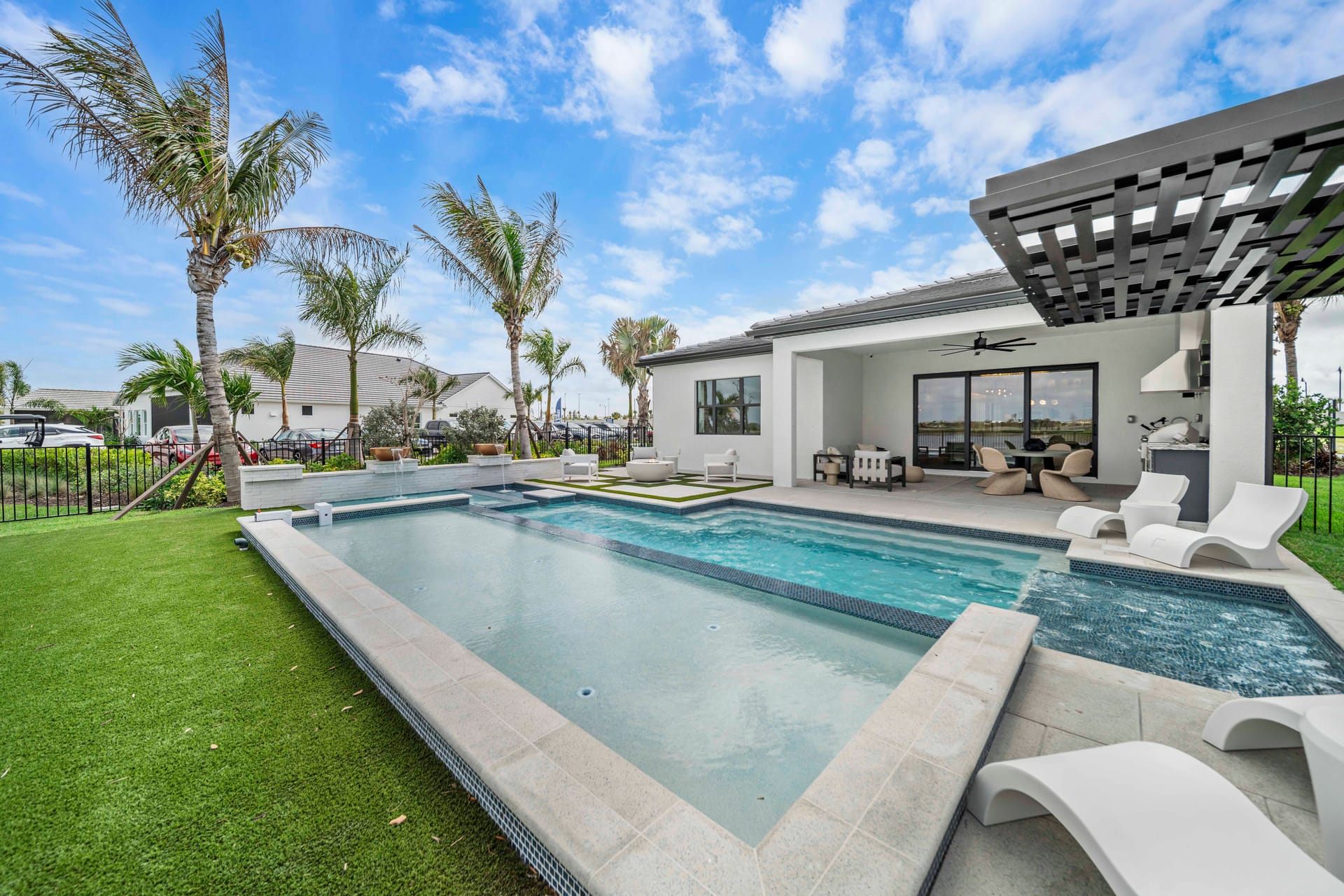 Resort-style custom pool by Swim Inc. - the design-build work Brandon homeowners receive on Bloomingdale and Valrico properties