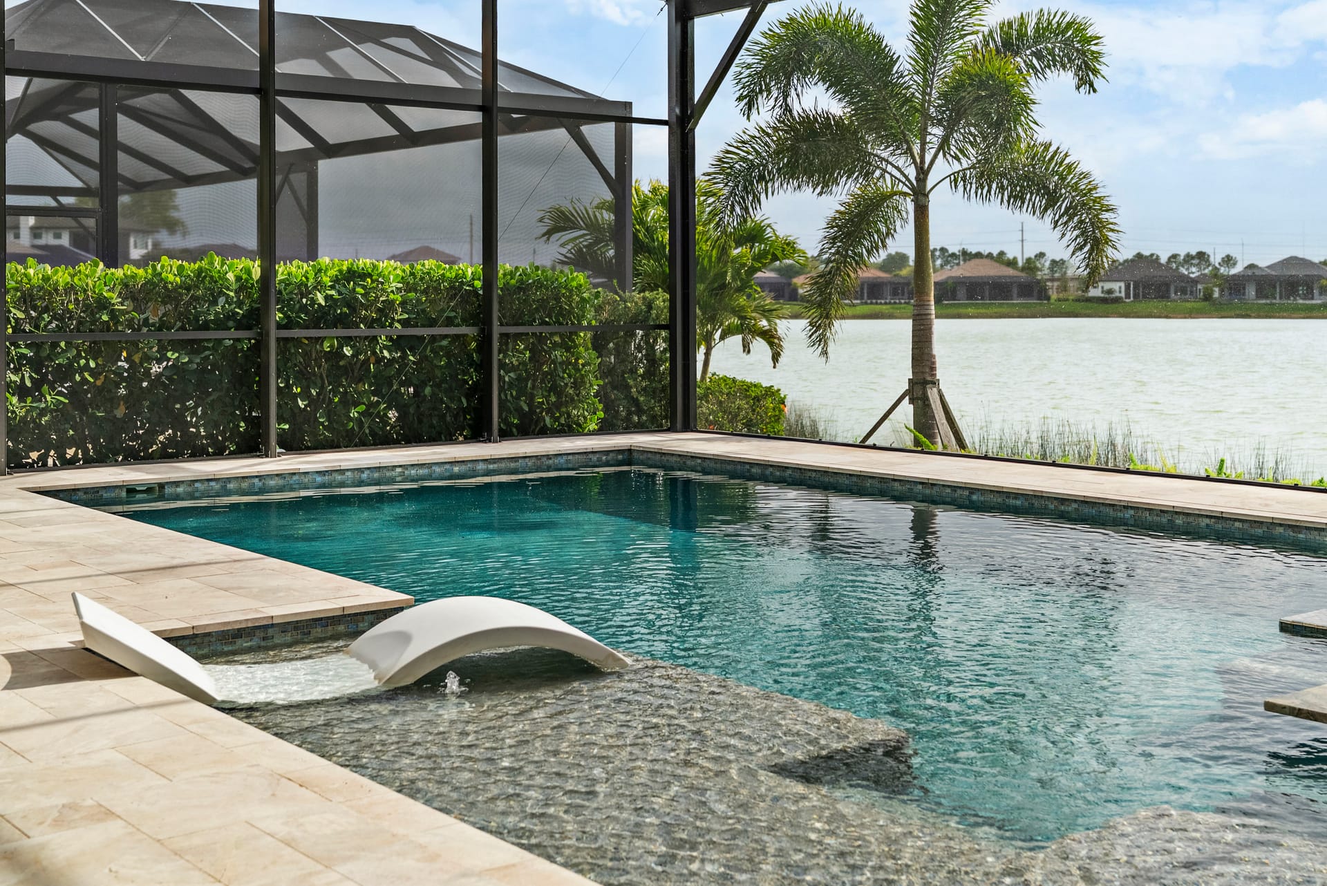 Pool renovation and resurfacing in Venice, FL - Swim Inc. fresh finish and upgraded equipment for South Venice and Jacaranda homeowners